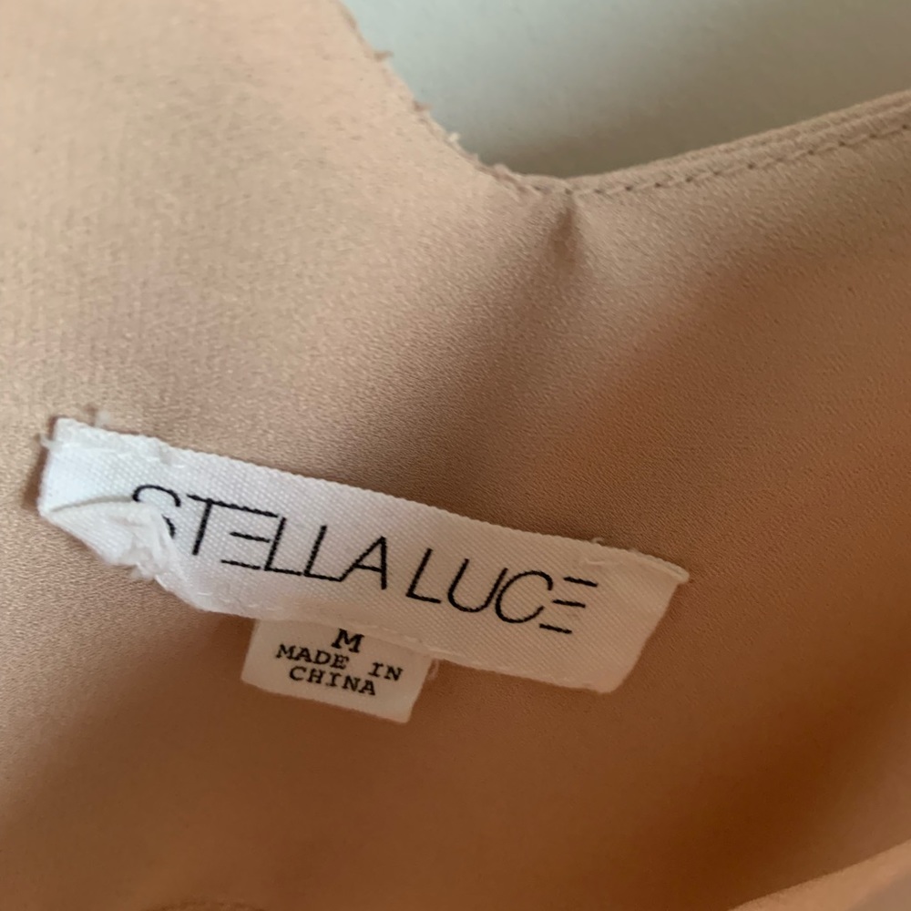 Tan blouse